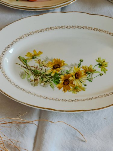 Nestor, le plat de service de Gien N°481