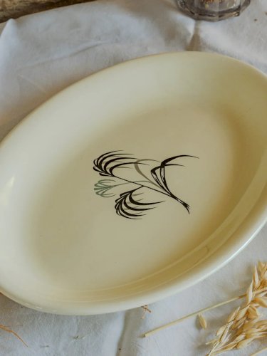 Nestor, le plat de service en faïence N°482