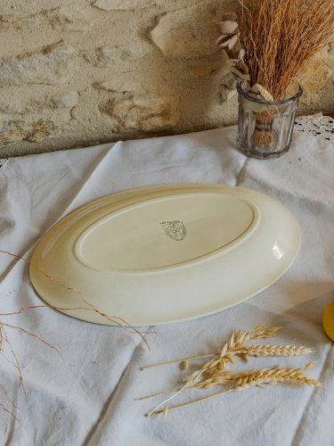 Nestor, le plat de service en faïence N°482