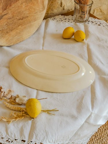 Nestor, le plat de service en faïence N°490