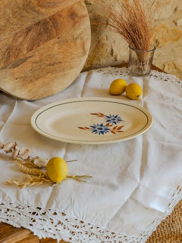 Nestor, le plat de service en faïence N°490