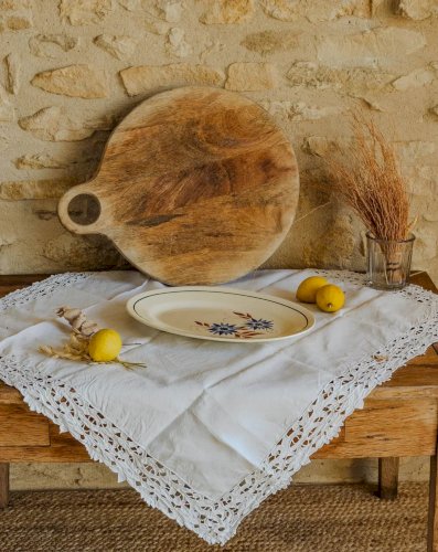 Nestor, le plat de service en faïence N°490