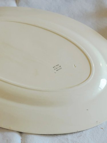 Nestor, le plat de service en faïence N°536