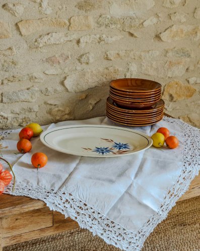 Nestor, le plat de service en faïence N°536