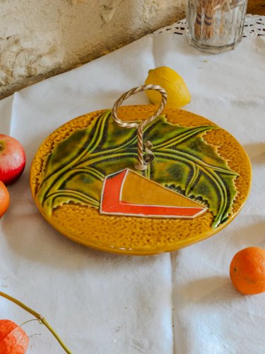 Nestor, le plateau de fromage en céramique N°484