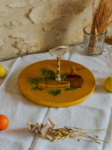 Nestor, le plateau de fromage en faïence N°488