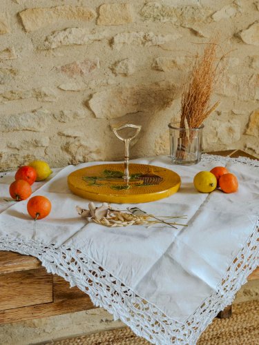 Nestor, le plateau de fromage en faïence N°488