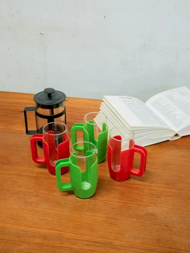 Nestor, le service à café coloré N°438