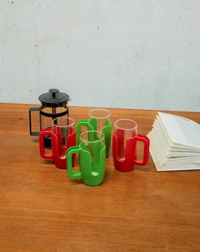 Nestor, le service à café coloré N°438