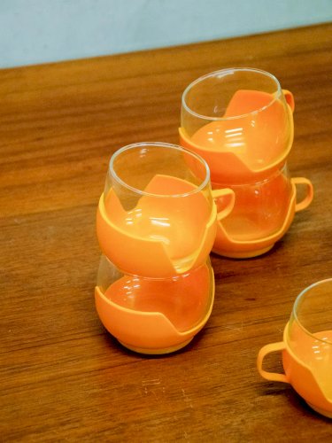 Nestor, le service à café en verre N°437