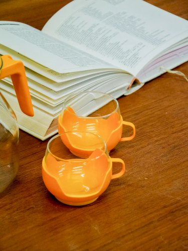 Nestor, le service à café en verre N°437