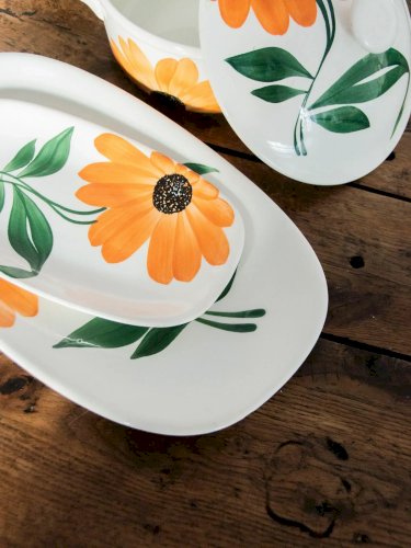 Nestor, le service de vaisselle de Gien 40 pièces N°518