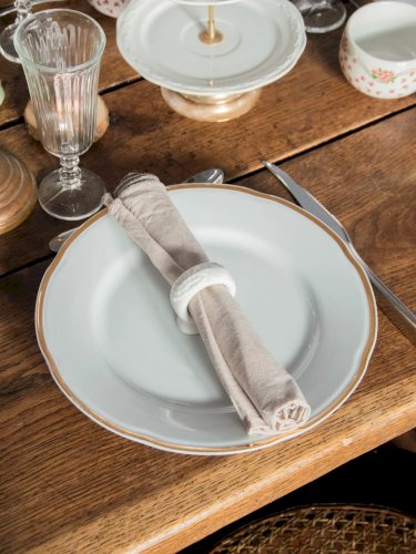 Nestor, le service de vaisselle doré en faïence N°520