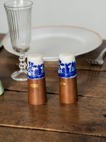 Nestor, le service salière poivrière en bois N°523