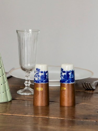 Nestor, le service salière poivrière en bois N°523