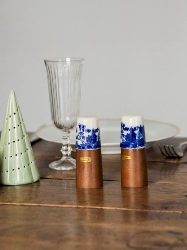 Nestor, le service salière poivrière en bois N°523