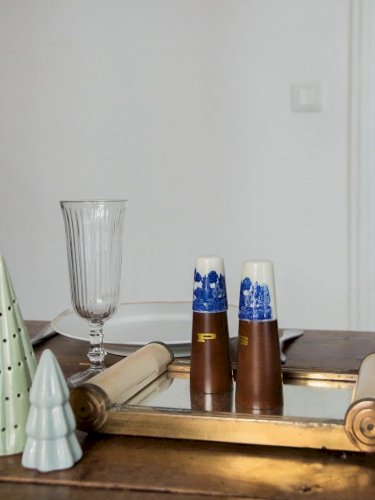 Nestor, le service salière poivrière en bois N°525