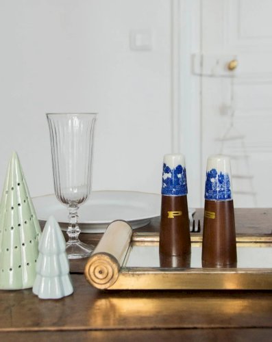 Nestor, le service salière poivrière en bois N°525