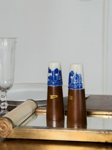 Nestor, le service salière poivrière en bois N°525