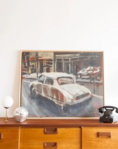 Nina, la DS sur toile N°172