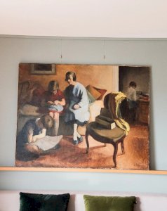 Nina, la grande toile peinte N°145