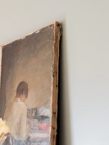 Nina, la grande toile peinte N°145