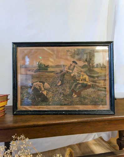 Nina, la gravure sous verre N°307