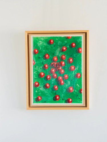 Nina, la lithographie aux cerises N°132