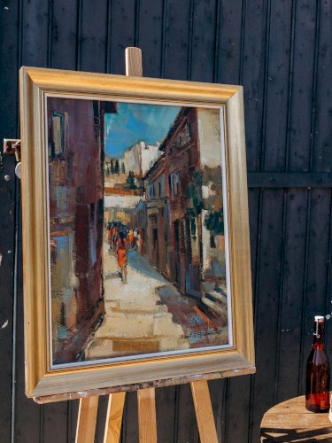 Nina, la peinture encadrée de provence N°256