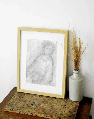 Nina, la toile au crayon N°234