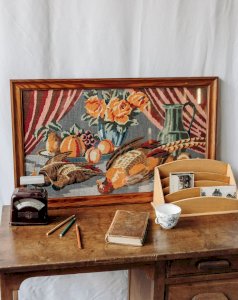 Nina, the framed canvas painting No. 295