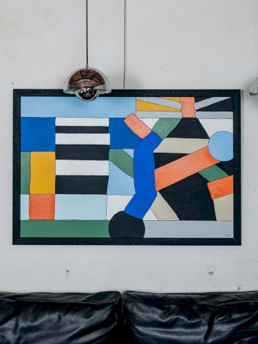 Nina, la toile colorée N°59