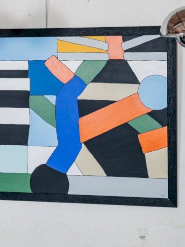 Nina, la toile colorée N°59