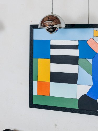 Nina, la toile colorée N°59