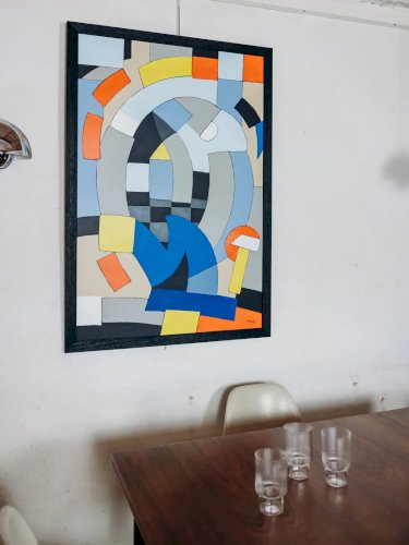 Nina, la toile colorée N°65