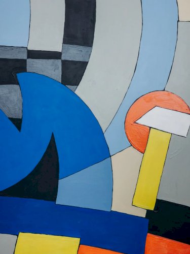 Nina, la toile colorée N°65