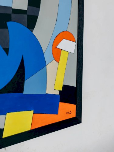 Nina, la toile colorée N°65