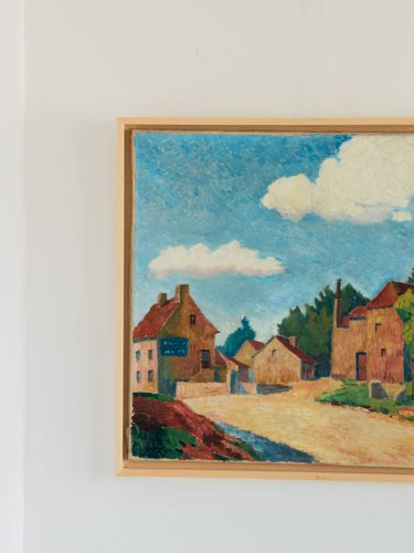 Nina, la toile peinte du hameau N°140