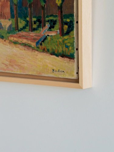 Nina, la toile peinte du hameau N°140