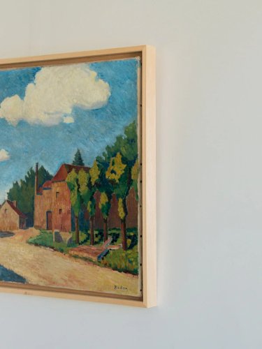 Nina, la toile peinte du hameau N°140