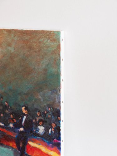 Nina, la toile peinte équestre N°161