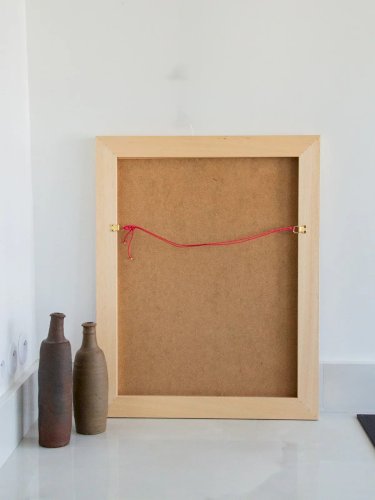 Nina, la toile peinte fleurie N°133