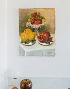 Nina, la toile peinte fruitée N°129