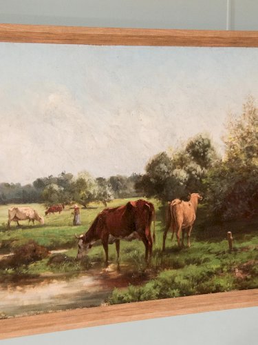 Nina, la toile peinte verdurée N°153