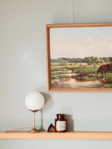 Nina, la toile peinte verdurée N°153