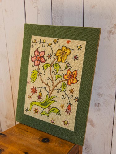 Nina, le canevas floral N°312