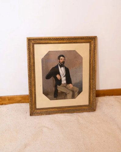 Nina, le tableau "L'homme assis" N°15