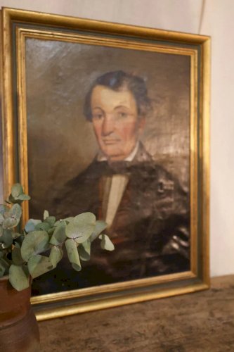 Nina, l'huile sur toile encadrée N°303