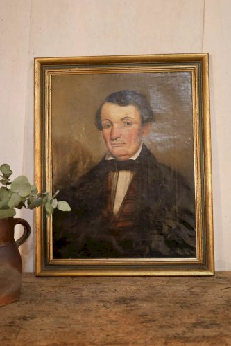 Nina, l'huile sur toile encadrée N°303