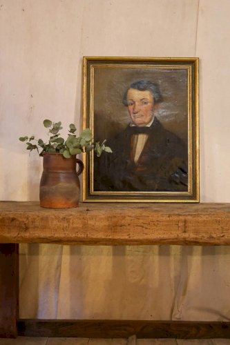 Nina, l'huile sur toile encadrée N°303